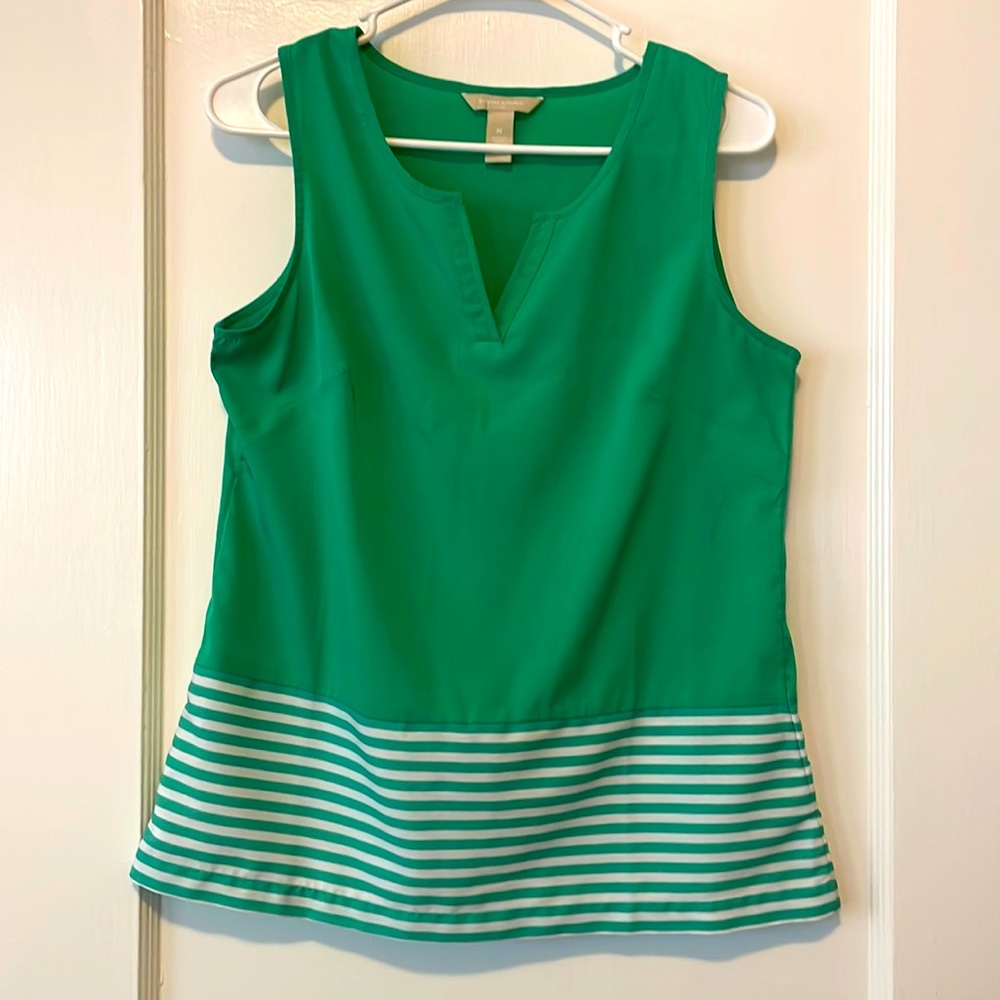 Banana Republic green tank top
